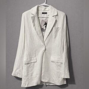 Naked Wardrobe white Blazer